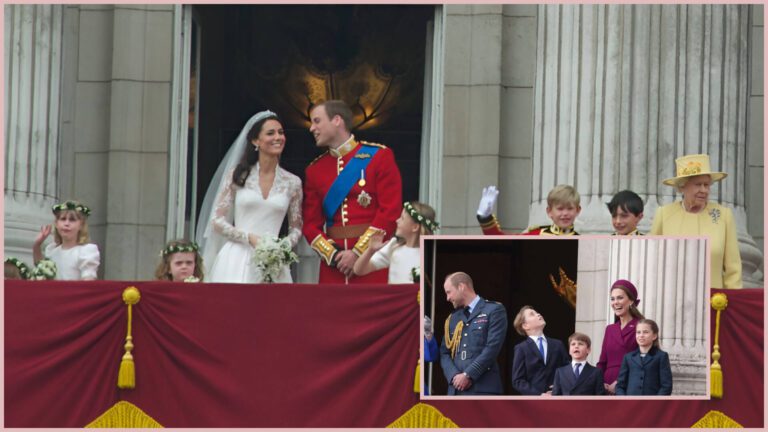 Kate Middleton Prince Louis Royal Balcony